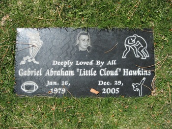 Hawkins, Gabriel Abraham ('Little Cloud'') gravesite