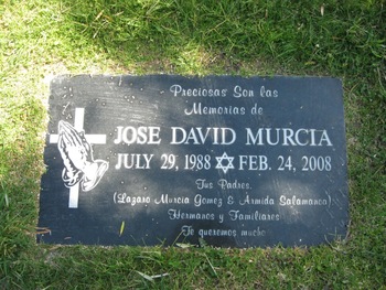 Murcia, Jose David gravesite