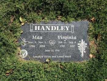 Handley, Max Gail gravesite