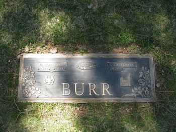 Burr, Lila Edna gravesite