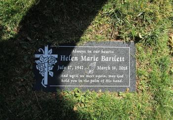 Bartlett, Helen Marie gravesite