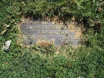 Byerly, Gertrude Jane gravesite