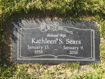 Sears, Kathleen Susan gravesite