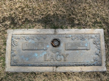 Lacy, Robert Wallace gravesite