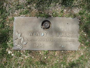 Fleet,   Wendy Lee gravesite
