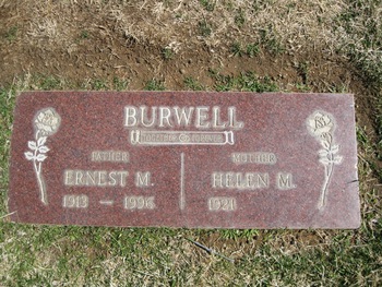 Burwell, Helen Marie gravesite