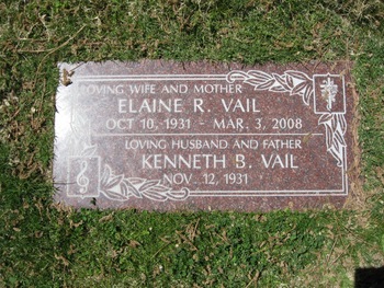 Vail, Kenneth B. ('Ken') gravesite