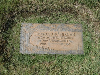 Bergan, Francis Roy gravesite