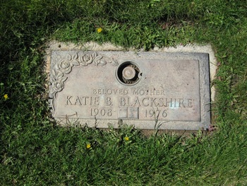 Blackshire,   Katie B. gravesite
