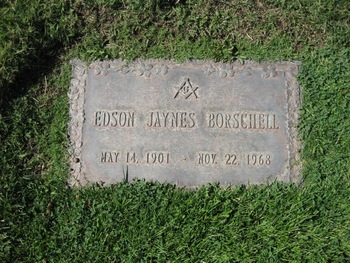 Borschell, Edson Jaynes gravesite