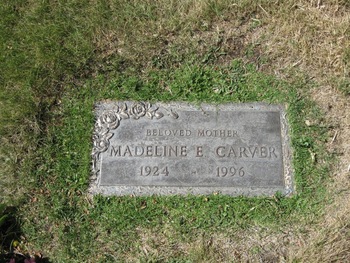 Carver, Madeline Elizabeth gravesite