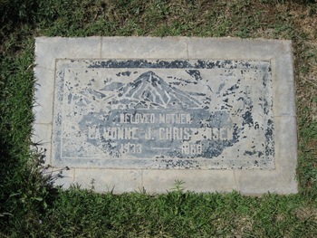 Christensen, La Vonne J. gravesite