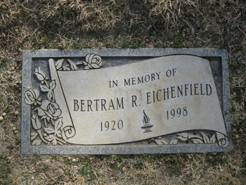 Eichenfield, Bertram R. gravesite