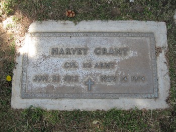 Grant, Harvey gravesite