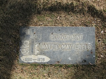 Greer,   Hattie May gravesite