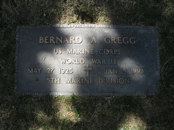 Gregg, Bernard Albert gravesite