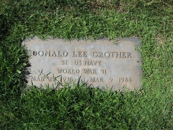 Grother, Donald Lee gravesite