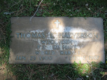 Halverson, Thomas E. gravesite