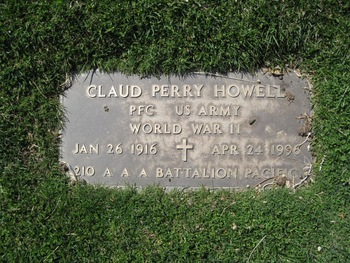 Howell, Claud Perry gravesite