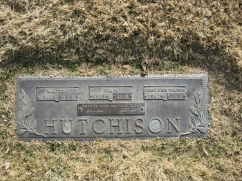 Hutchison,   Nancy Kay gravesite