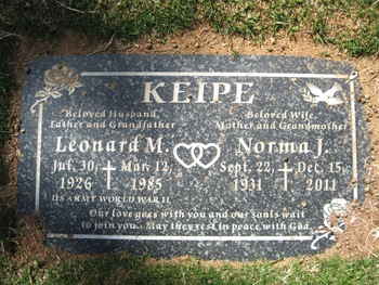 Keipe,   Norma Jean gravesite