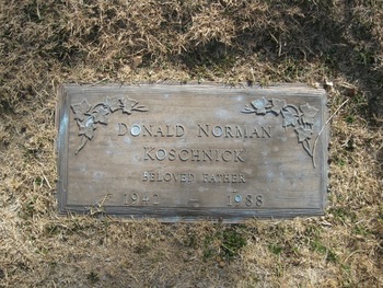 Koschnick, Donald Norman gravesite