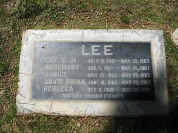 Lee, Janice gravesite