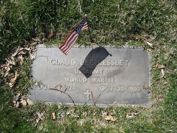Lessley,   Claud Lee gravesite