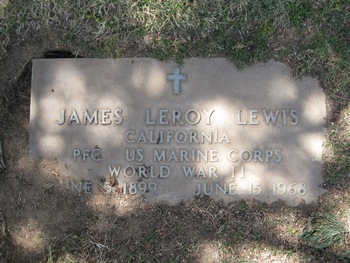 Lewis,   James Leroy gravesite