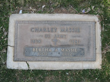 Massie,   Bertha Alice gravesite