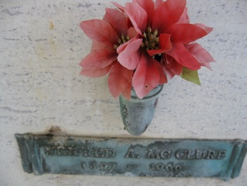 McClure,   Winfred Allen gravesite
