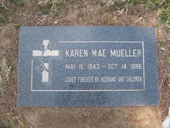 Mueller, Karen Mae gravesite