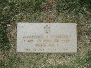 Pietrowicz, Alexander Joseph gravesite