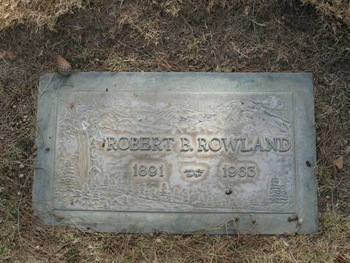 Rowland,   Robert B. gravesite