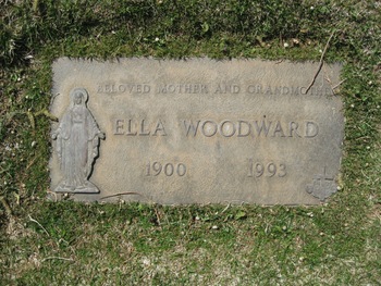Woodward, Elvira ('Ella') gravesite