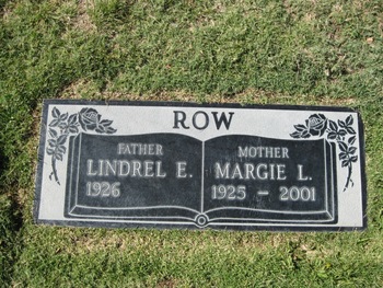 Row,   Margie L. gravesite