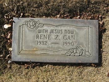 Gan,   Rene Zapanta gravesite