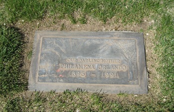 Orlando, Philamena Rose gravesite