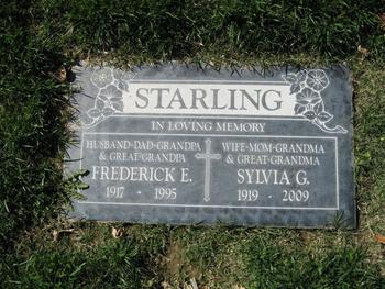 Starling, Frederick Edward gravesite