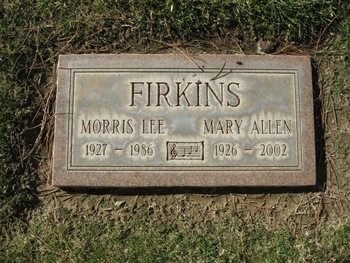 Firkins, Mary Allen gravesite