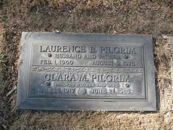 Pilgrim, Clara Mable gravesite