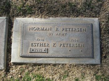 Petersen, Norman Rudolph gravesite