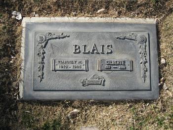 Blais,   Gilberte Jeanne gravesite