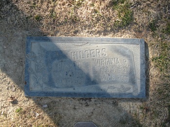 Hilgers, Virginia R. gravesite