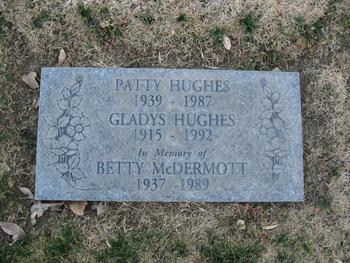 Hughes, Gladys Marie gravesite