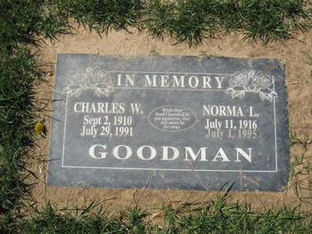 Goodman, Norma Louise gravesite