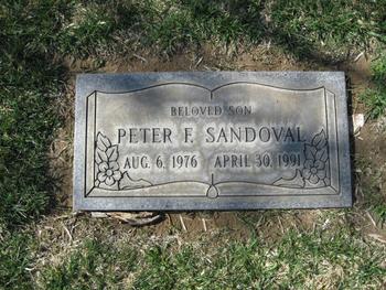 Sandoval,   Peter J. gravesite