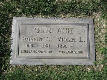 Gerlach,   Robert Charles gravesite