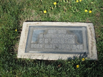Johnson, General Garfield gravesite
