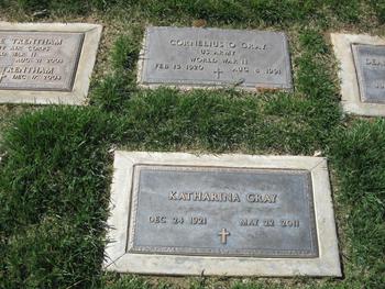Gray, Katharina gravesite